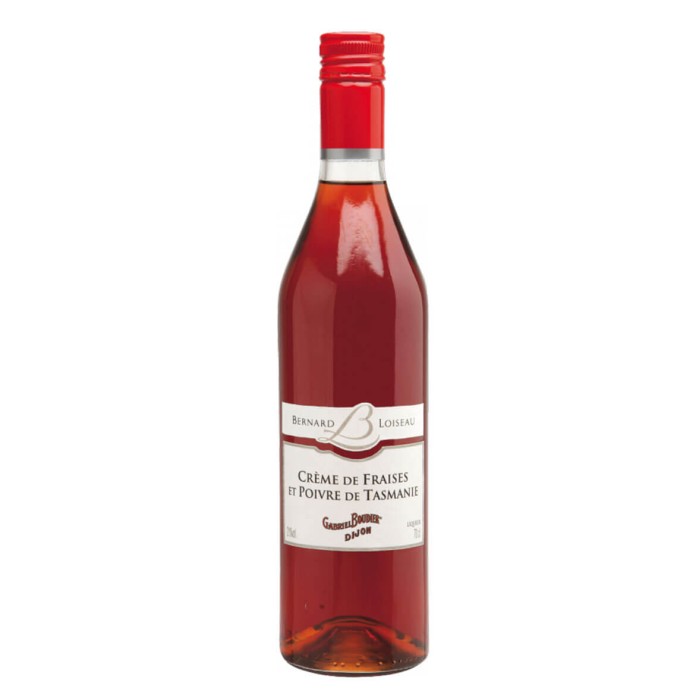 Creme de Fraise Poivre de Tasmanie