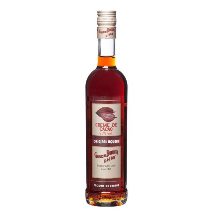 Creme de Cacao Noir Gabriel Boudier