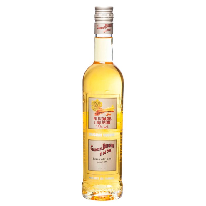Liqueur de Rhubarbe Gabriel Boudier