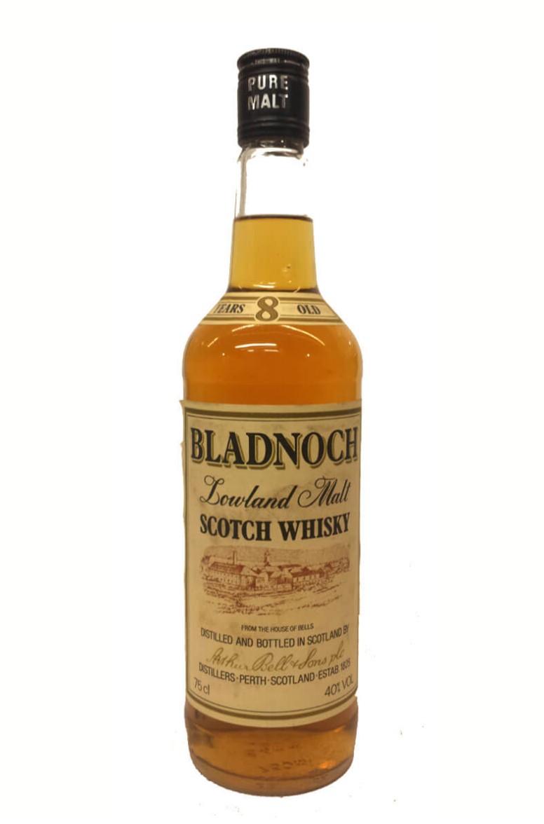 Bladnoch 8 Year Old Arthur Bell & Sons 1980s Bottling