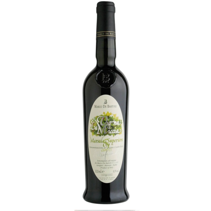 Marco de Bartoli Marsala Superiore Oro Vigna La Miccia 5 Anni