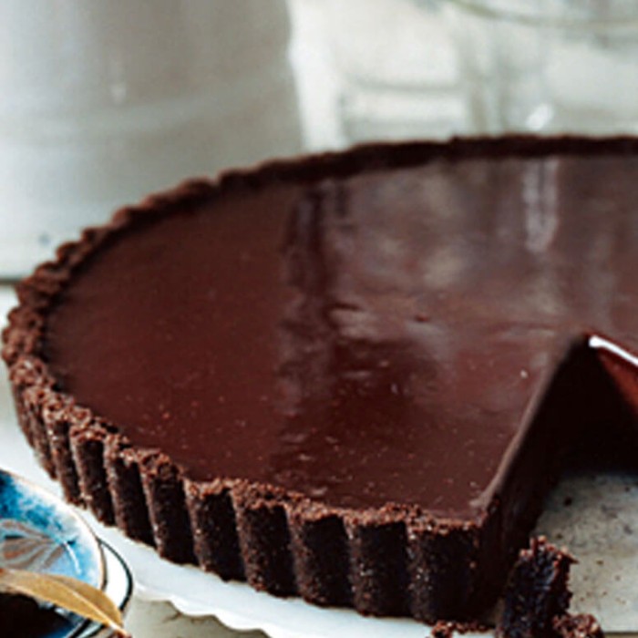 Warm Chocolate Tart
