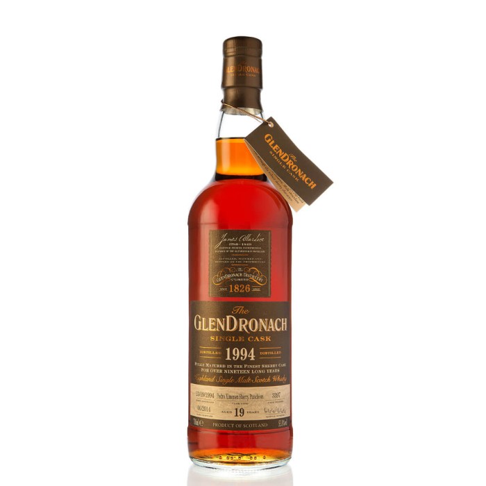 Glendronach 1994 Single Cask 3397 19 Year Old