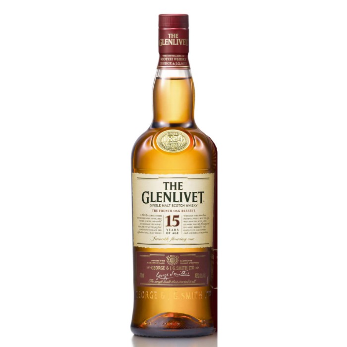 Glenlivet 15 Year Old French Oak Reserve