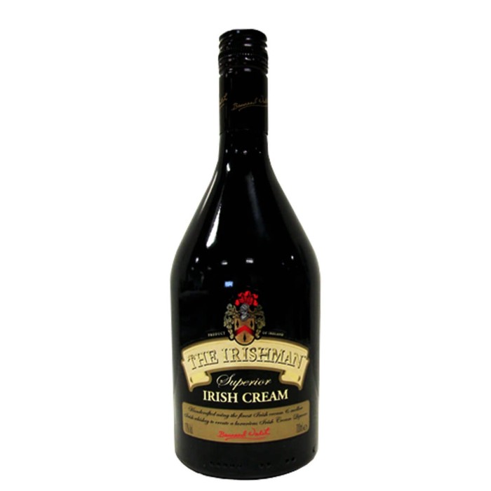 The Irishman Cream Liqueur