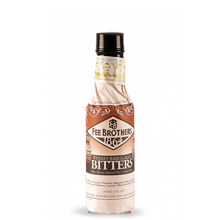 Fee Bros Whiskey Barrel Aged Bitters