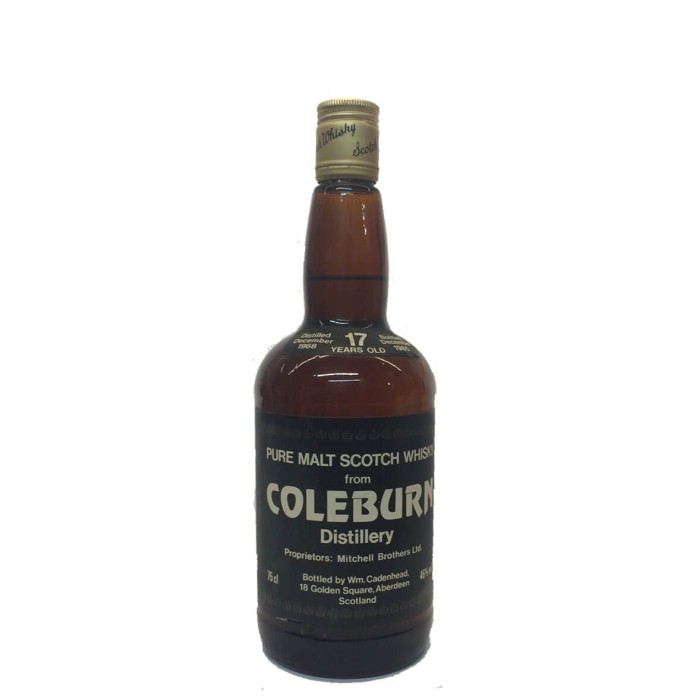 Coleburn Cadenhead Bottling 17 Year Old
