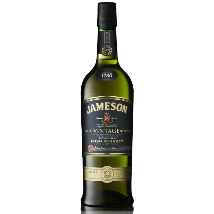 Jameson Rarest Vintage Reserve