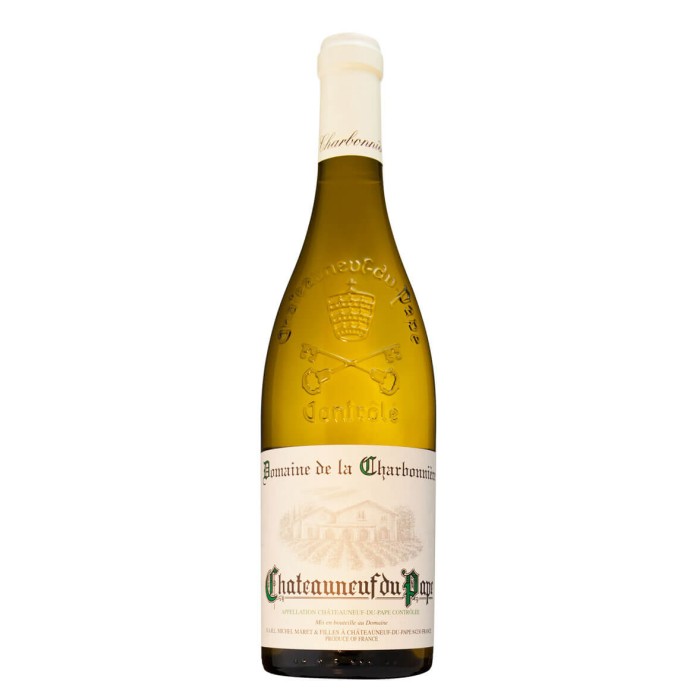 Charbonnière Chateauneuf du Pape Blanc