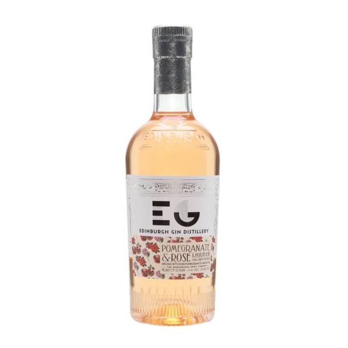 Edinburgh Pomegranate & Rose Gin Liqueur