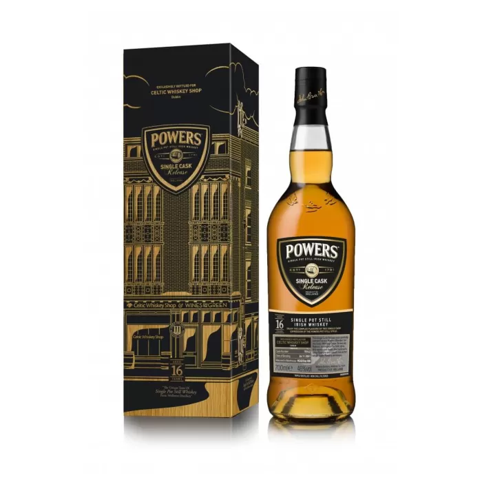 Powers 16 Year Old Single Cask #70142 Celtic Whiskey  Exclusive