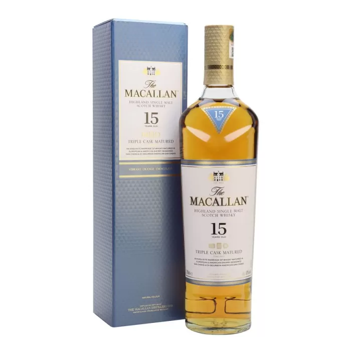 Macallan 15 Year Old Triple Cask 