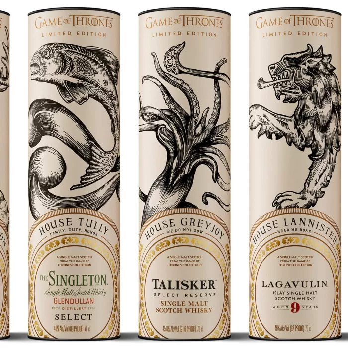 Game of Thrones Whisky Tasting Thursday 23rd May