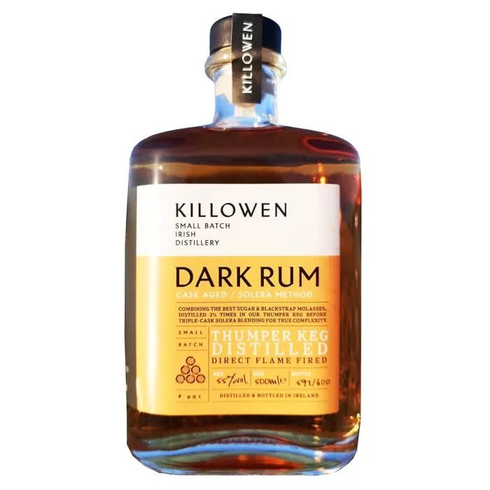 Killowen Small Batch Dark Rum 50cl