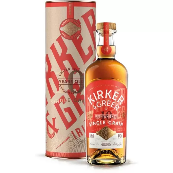 Kirker and Greer 10 Year Old Single Grain