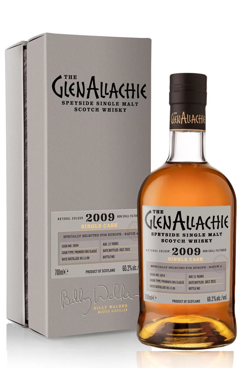 Glenallachie #1054 2009 Premier Cru Classe Single Cask