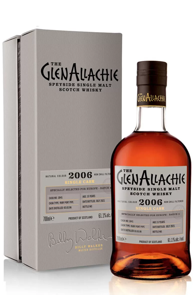 Glenallachie #1841 2006 Port Pipe Single Cask
