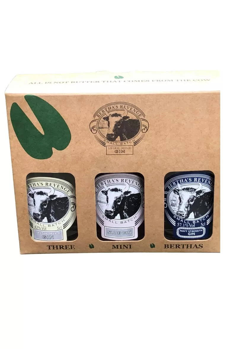 Bertha's Revenge Mini Gift Pack 3 X 5cl