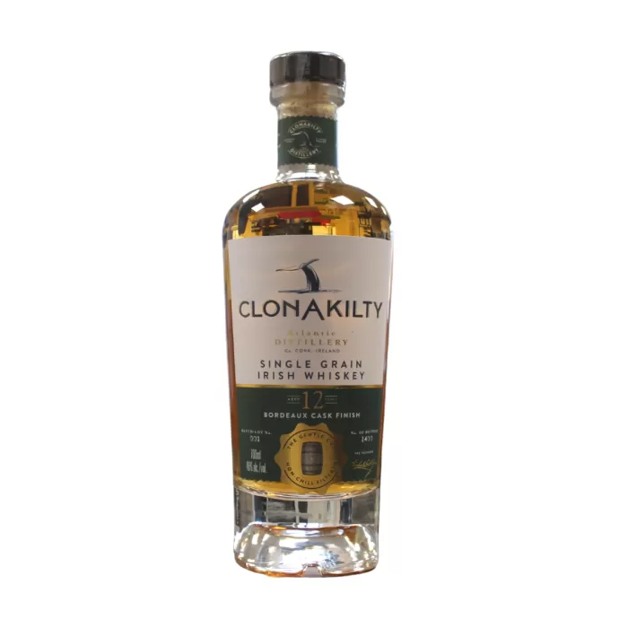 Clonakilty 12 Year Old Single Grain Irish Whiskey