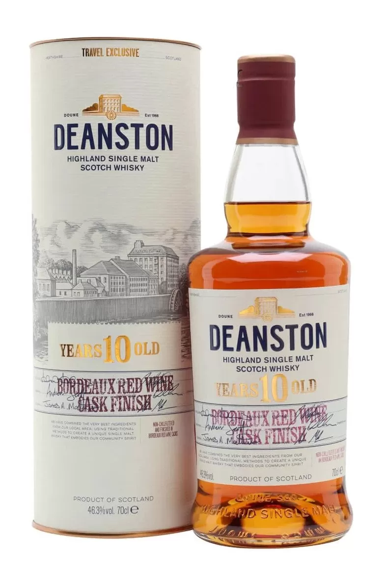 Deanston 10 Year Old Bordeaux Cask Finish
