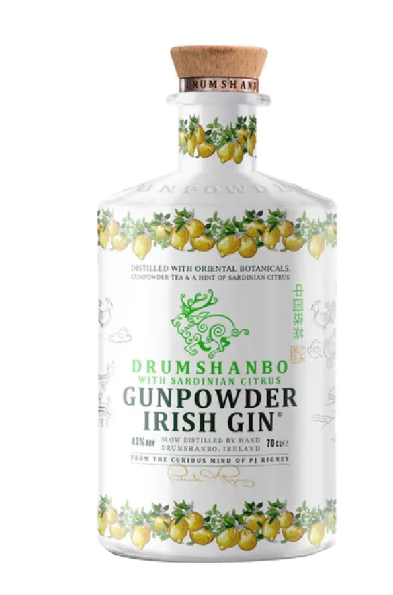 Drumshanbo Gunpowder Sardinian Citrus Ceramic Gin