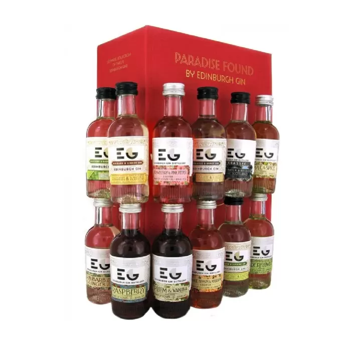 Edinburgh Gin Library 12x5cl