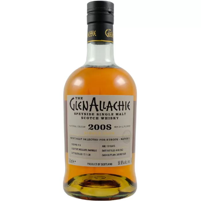 Glenallachie 2008 Moscatel Barrique Single Cask #414