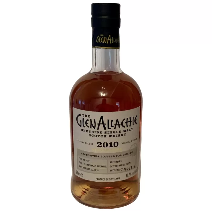 Glenallachie 2010 Napa Valley Wine Barrel Single Cask #4601