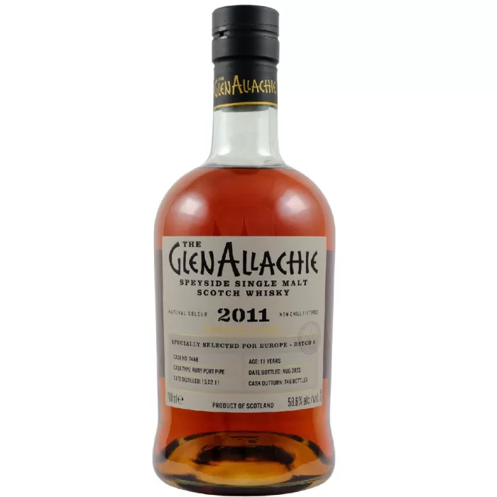 Glenallachie 2011 Ruby Port Pipe Single Cask #7448