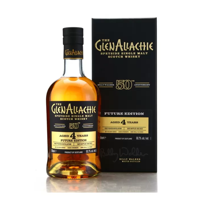 Glenallachie 4 Year Old Peated Cask Strength 50th Anniversary Edition