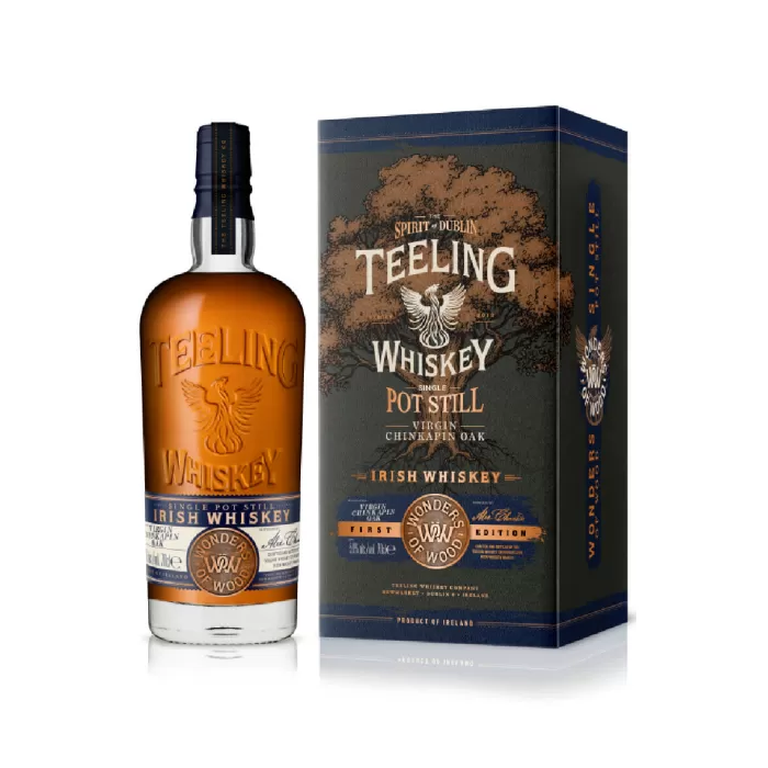 Teeling Wonders of Wood Single Pot Still Chinkapin Oak