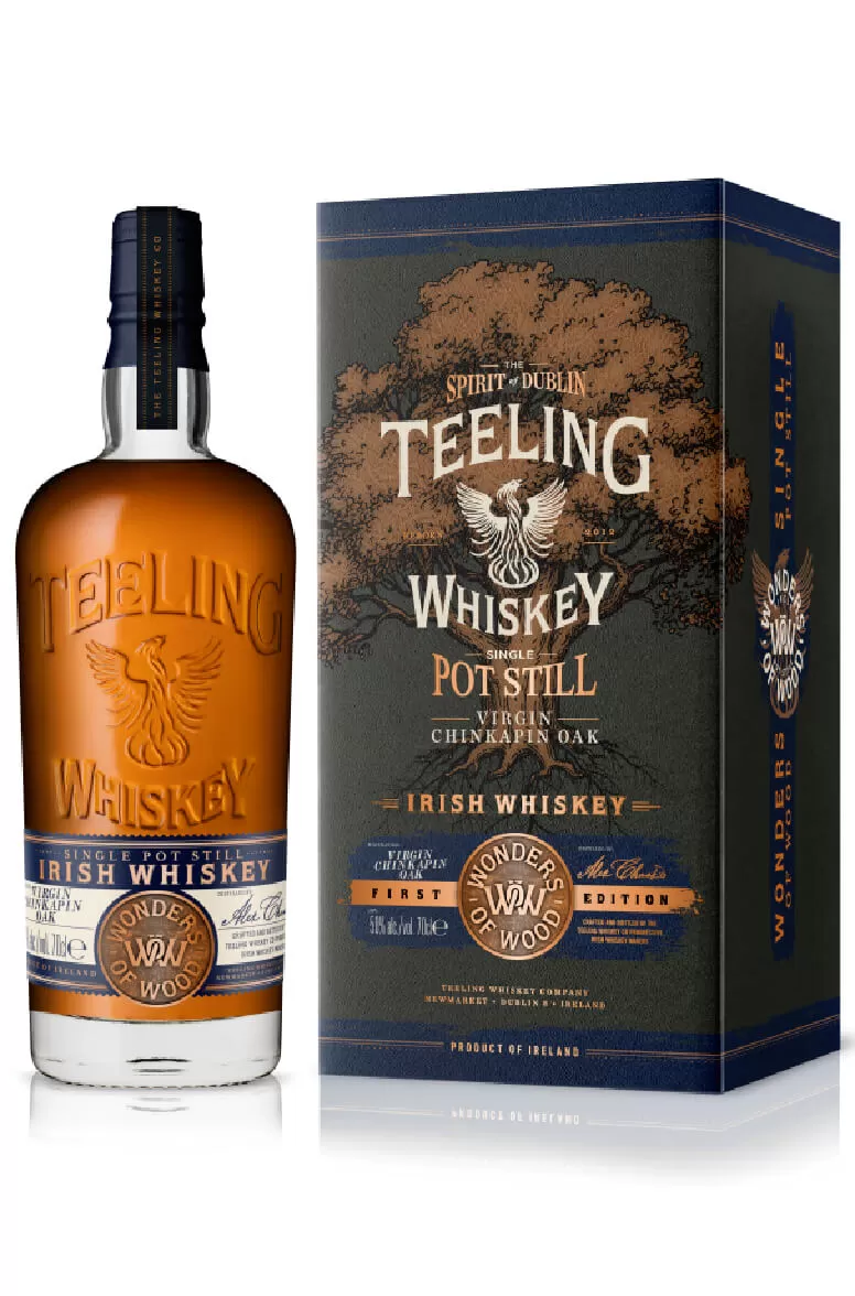 Teeling Wonders of Wood Single Pot Still Chinkapin Oak