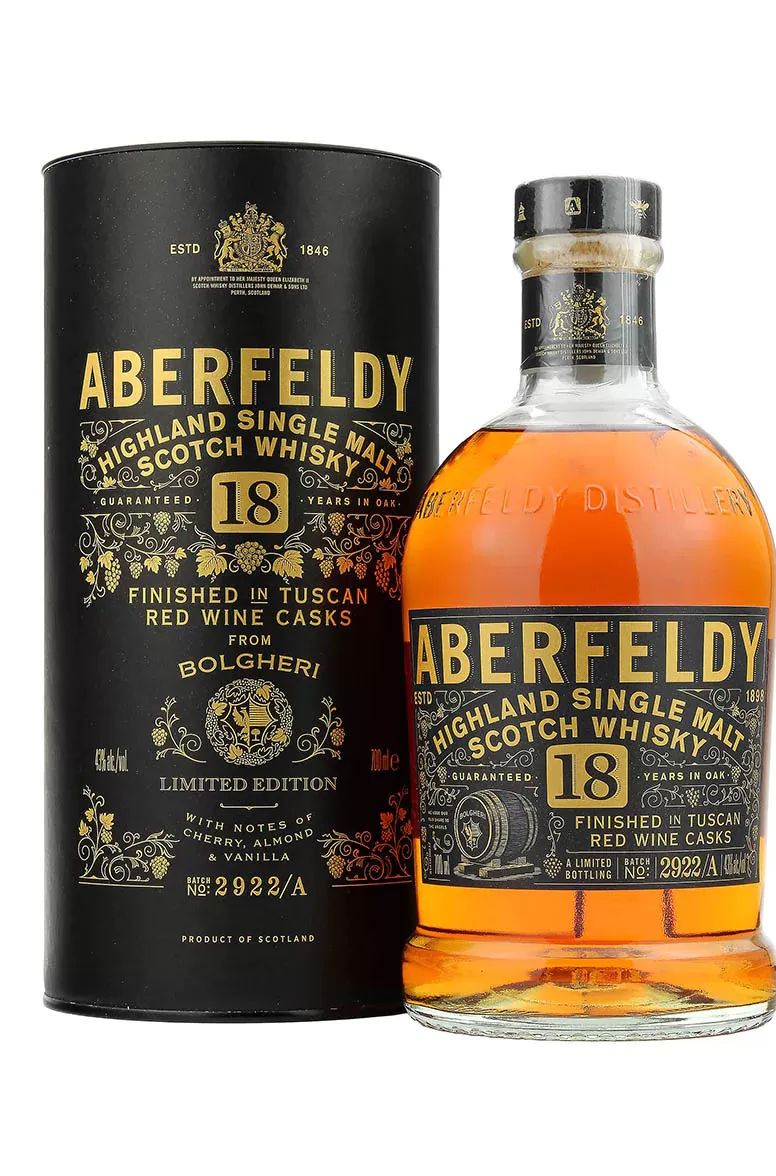 Aberfeldy 18 Year Old Bolgheri Wine Cask