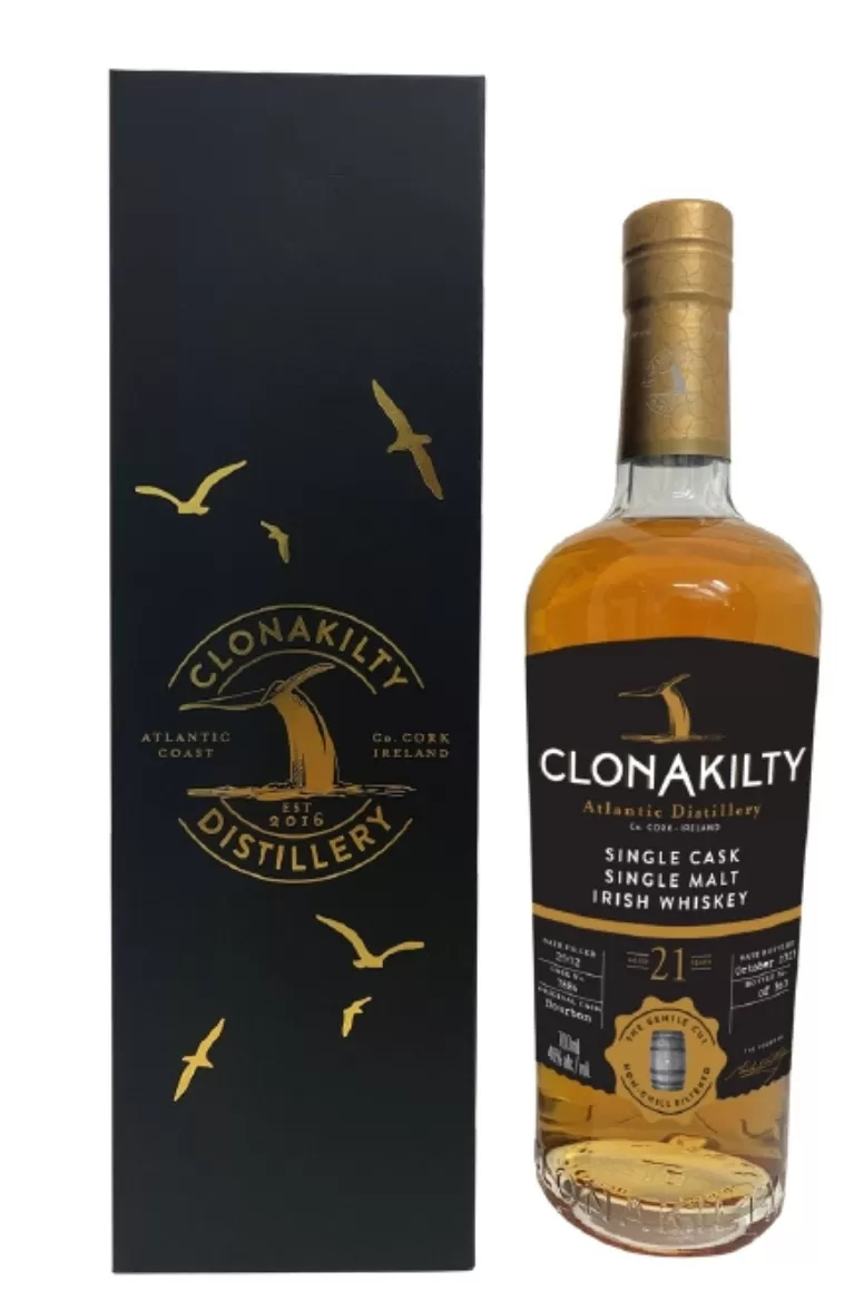 Clonakilty 21 Year Old Single Malt Single Cask
