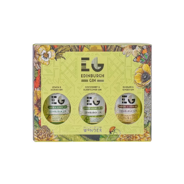 Edinburgh Gin Triple Pack 3x5cl