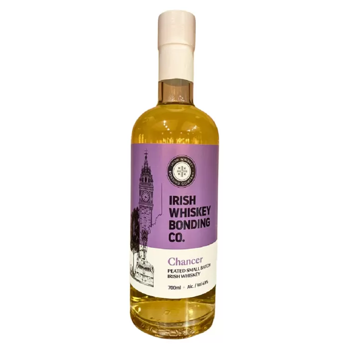 Irish Whiskey Bonding Co Chancer Peated Small Batch Irish Whiskey
