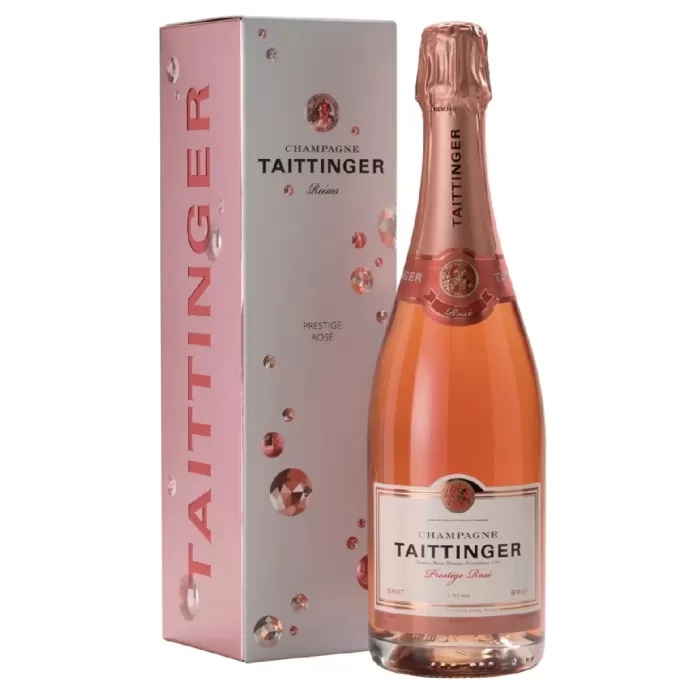 Taittinger Rose Diamond Gift Carton