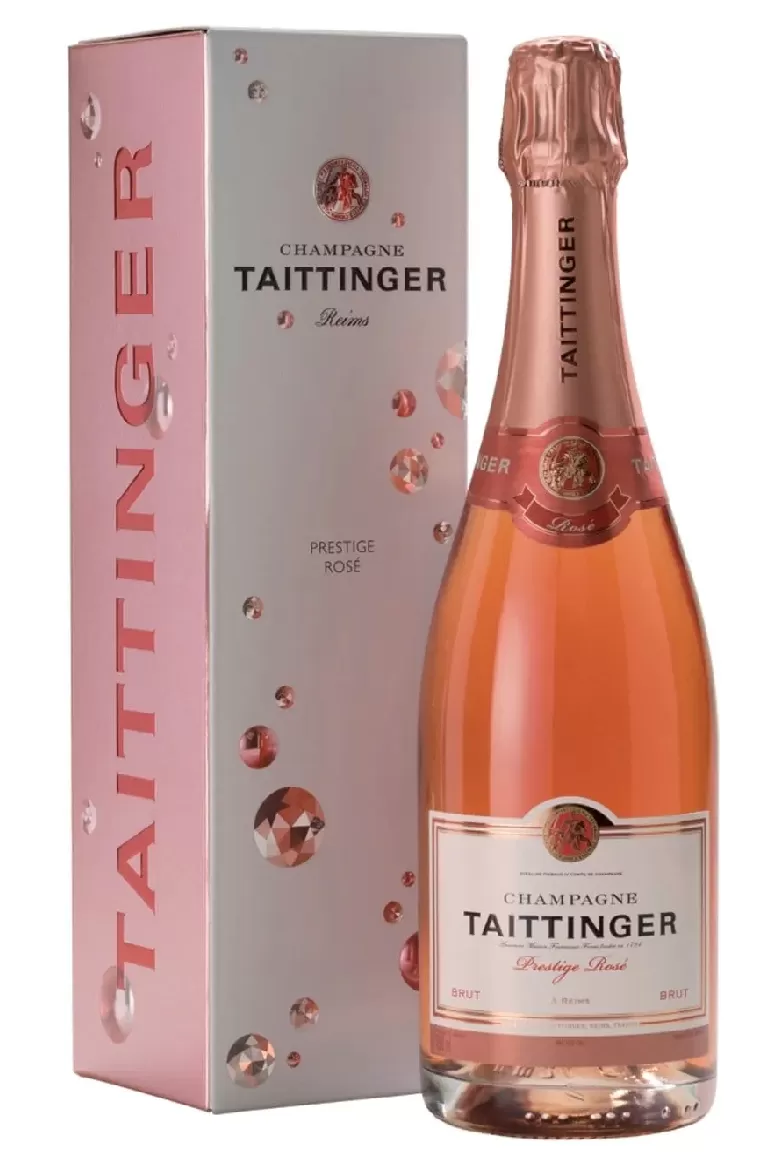 Taittinger Rose Diamond Gift Carton