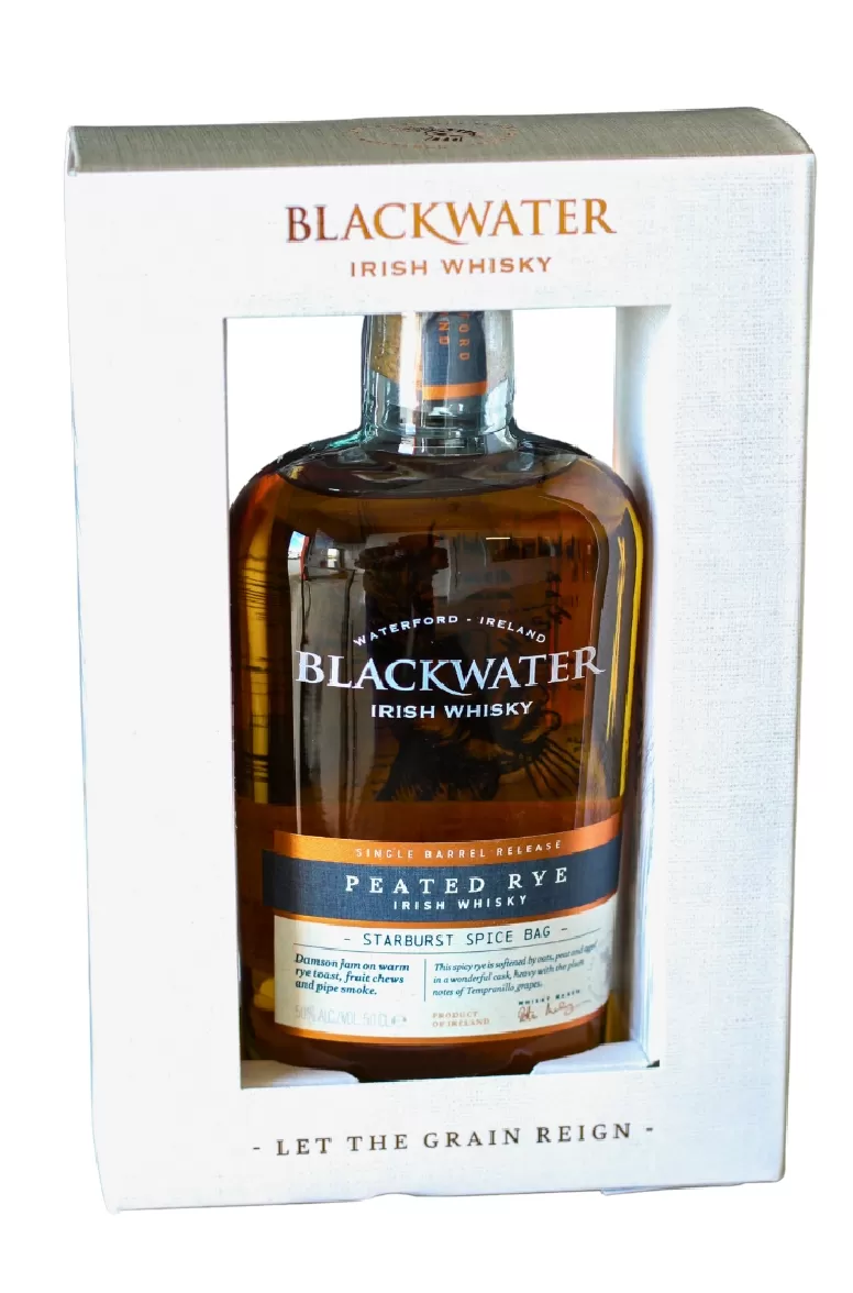 Blackwater Whisky Peated Rye (Starburst Spice Bag)