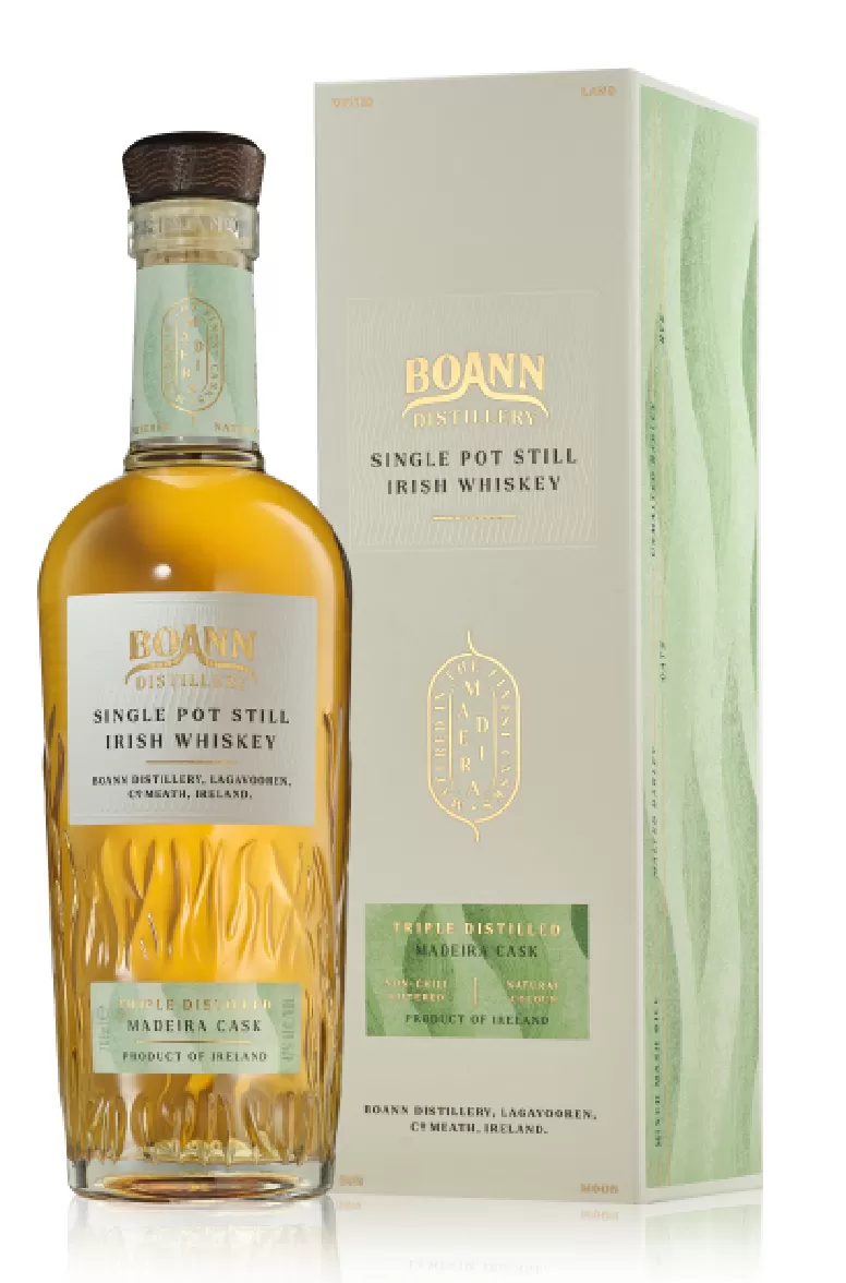 Boann Single Pot Still Irish Whiskey Madeira Cask