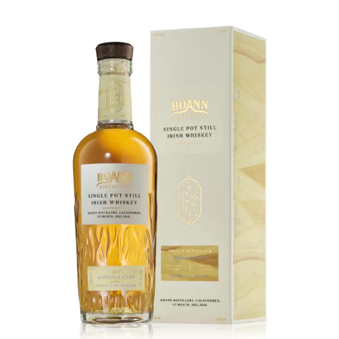 Boann Single Pot Still Irish Whiskey Marsala Cask