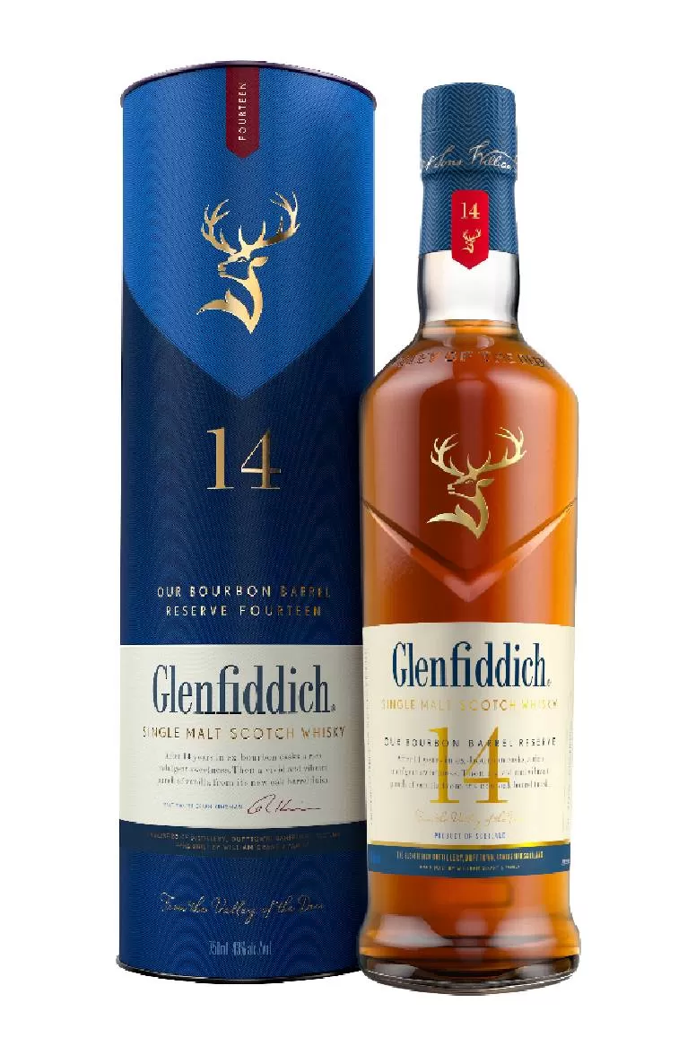 Glenfiddich 14 Year Old Bourbon Cask 43%