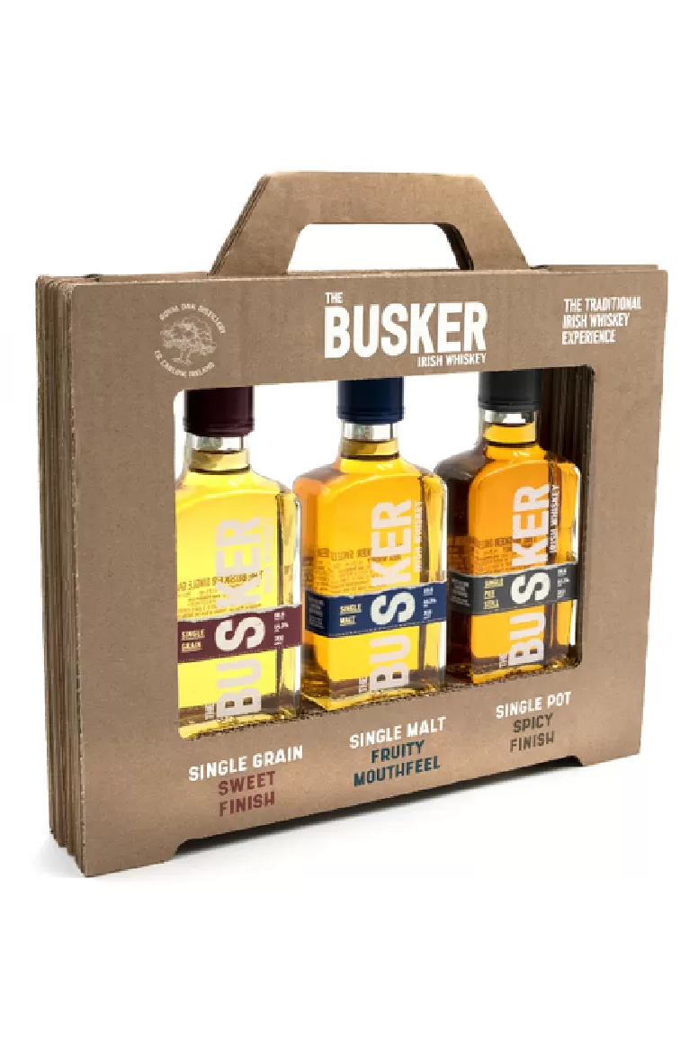 The Busker Gift Set 3 X 20cl