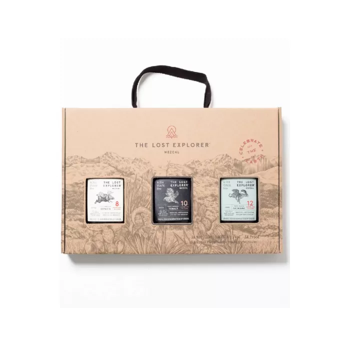 The Lost Explorer Mezcal Trilogy Box