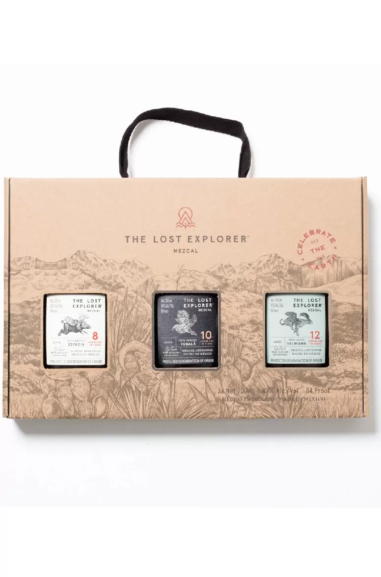 The Lost Explorer Mezcal Trilogy Box