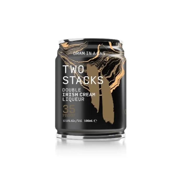 Two Stacks Dram In A Can Double Irish Cream Liqueur 10cl