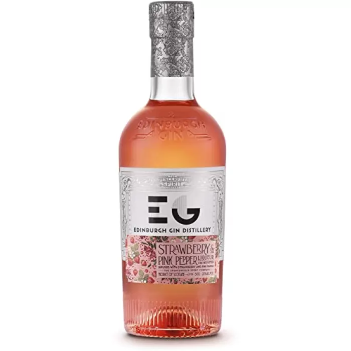Edinburgh Strawberry and Pink Peppercorn Gin Liqueur