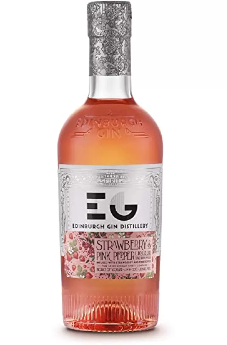 Edinburgh Strawberry and Pink Peppercorn Gin Liqueur
