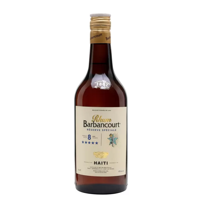 Barbancourt 5 Star 8 Year Old Rum 70cl