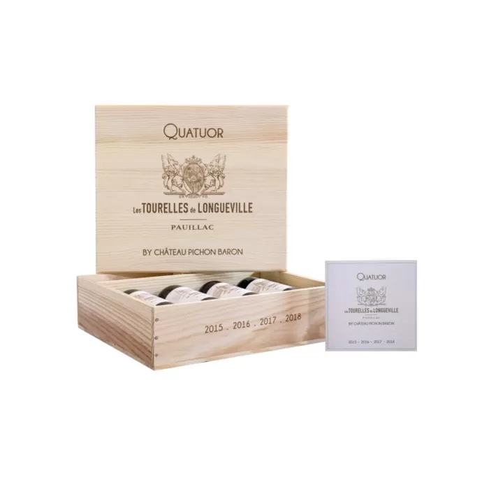 Quatuor Tourelles Pauillac 4x75cl Gift Set